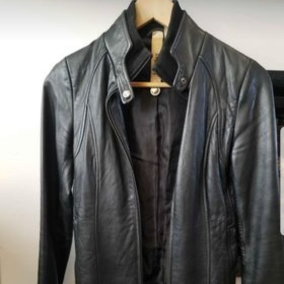 Soia & Kyo Leather Jacket - Size XXS - Picture 2 of 4